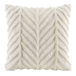 Sierkussen Boas - Off White - 45x45 Cm