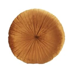 Sierkussen Marilyn - Karamelkleur - Ø45 Cm