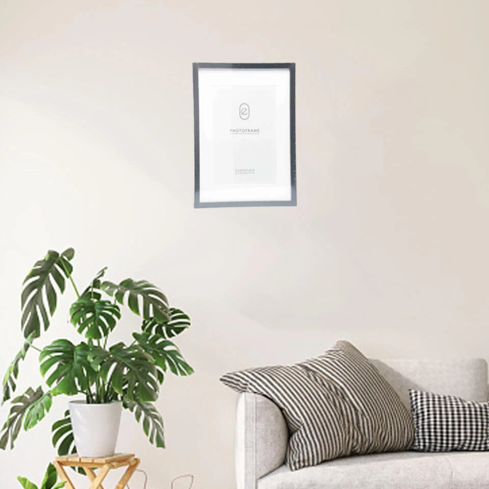 Home & Styling Fotolijst - Kunststof - Zwart - Voor Foto Van 30 X 40 Cm 4 Home & Styling Fotolijst - Kunststof - Zwart - Voor Foto Van 30 X 40 Cm - Afbeelding 2