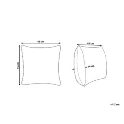 Beliani Sierkussen BACOPA - Groen Katoen -Merkloos Winkel 38ddb00a59c348dbbcd598f139f45ffe 1