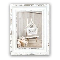 Zep Fotolijstje - Wit Met Ophangketting - Hout - Foto Van 13 X 18 Cm -Merkloos Winkel 3a268ead05d042eca9b712a7ef0a6d51