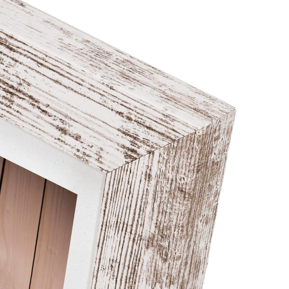 Zep Fotolijstje - White Wash - Hout - Voor Foto Van 10 X 15 Cm 4 Zep Fotolijstje - White Wash - Hout - Voor Foto Van 10 X 15 Cm - Afbeelding 2