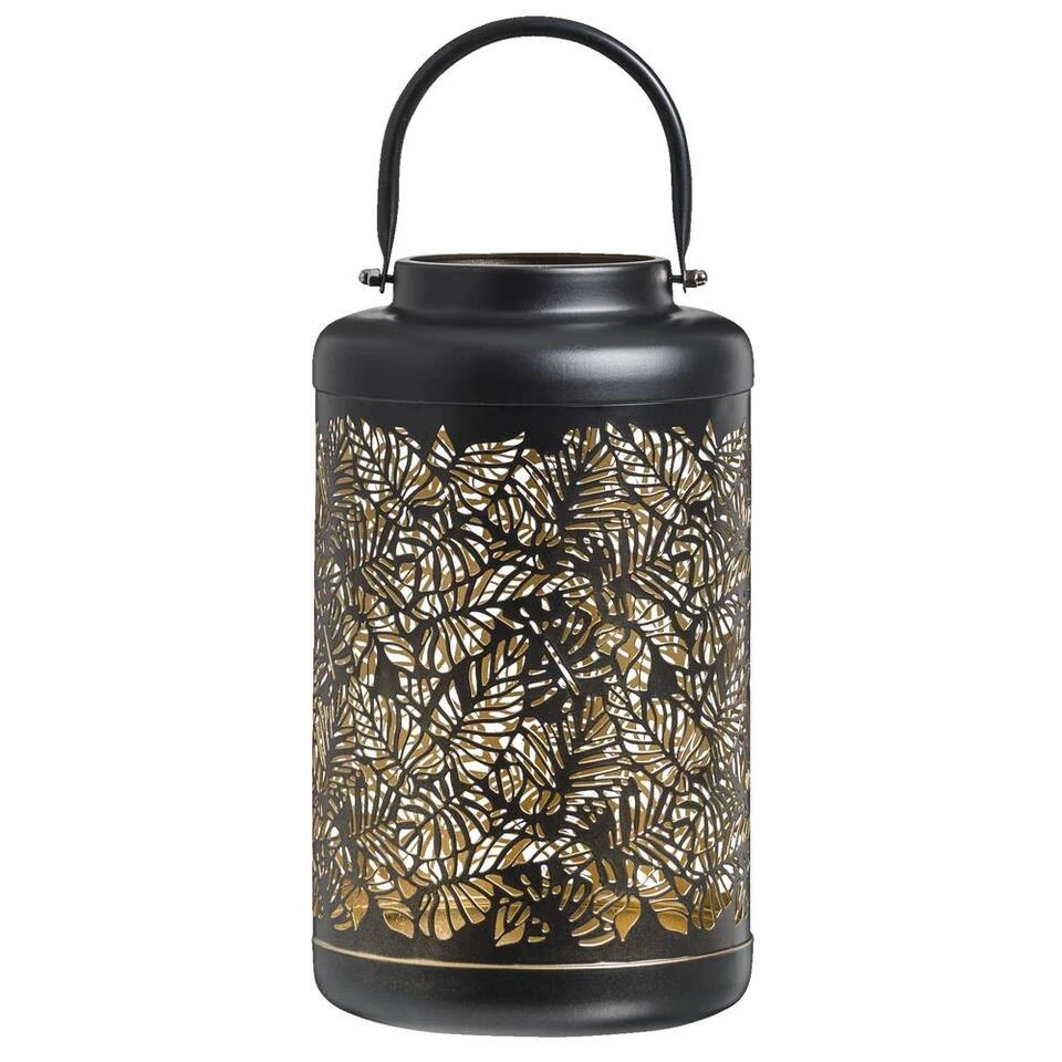 Lantaarn Eli - Zwart - 27xØ15,8 Cm 3 Lantaarn Eli - Zwart - 27xØ15,8 Cm