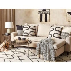 Beliani Plaid CHYAMA - Zwart Katoen -Merkloos Winkel 59afb133b955430aaf52f7709e38d0d2