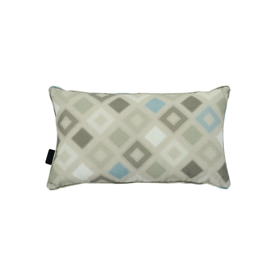 Madison - Sierkussen 50x30 - Multicolor - Grids Natural 4 Madison - Sierkussen 50x30 - Multicolor - Grids Natural - Afbeelding 2