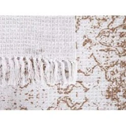 Beliani Plaid PAZARYERI - Beige Katoen -Merkloos Winkel 7d9ec159f6454380a6fcc1b8c57347c1