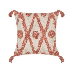 Beliani Sierkussen HICKORY - Beige Katoen -Merkloos Winkel 8796bc50de1e404aa6e626aca9dea130