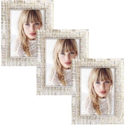 Zep Fotolijst - Bruin-wit - Hout - Foto 10 X 15 Cm -Merkloos Winkel 87d004596e8342b881cf33b12b373b9b