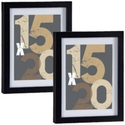 Arte R Fotolijst - Zwart - Hout - Voor Foto Van 15x20 Cm En 18x24 Cm -Merkloos Winkel 887b5f3f5a3245a19ff0bf6dc331f667