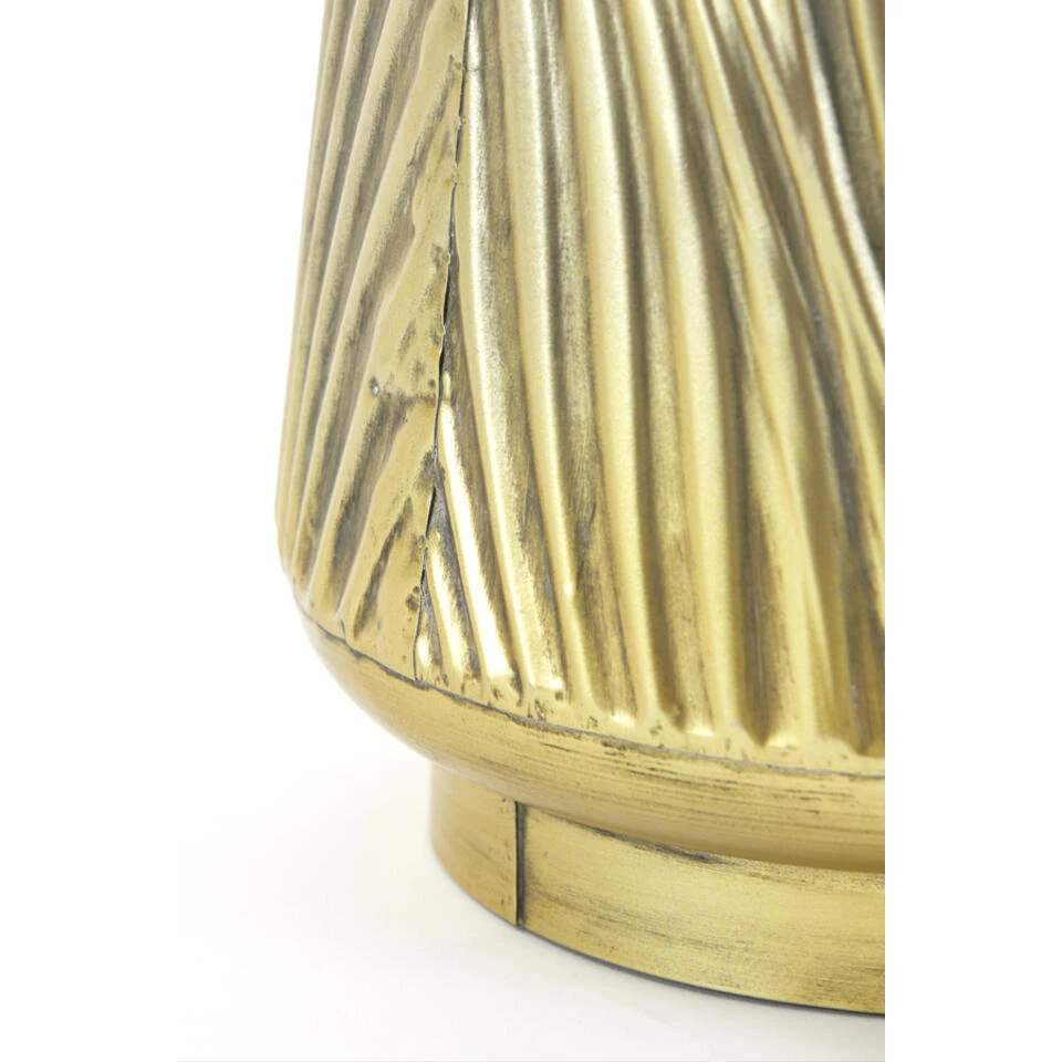 Light & Living - Vaas ZEBRA - 25x25x43 - Goud 6 Light & Living - Vaas ZEBRA - 25x25x43 - Goud - Afbeelding 4