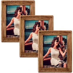 Zep Fotolijst - Bruin - Hout - Foto 13 X 18 Cm -Merkloos Winkel 93bb87706666414d9f342c80bea93e99