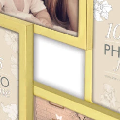 Zepp Fotolijst - Metaal - Goudkleurig - 4 Lijstjes Van 10 X 15 Cm -Merkloos Winkel 95d17abb064641058a82751debddcffe