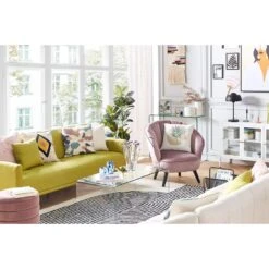 Beliani Sierkussen FOTHERGILLA - Multicolor Polyester, Katoen -Merkloos Winkel ac707256db6c48dd93b018289a3db67e