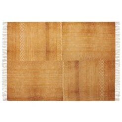 Beliani Plaid FIROZABAD - Geel Katoen -Merkloos Winkel b63659536e3c4bdab41fcef4185eb2ff