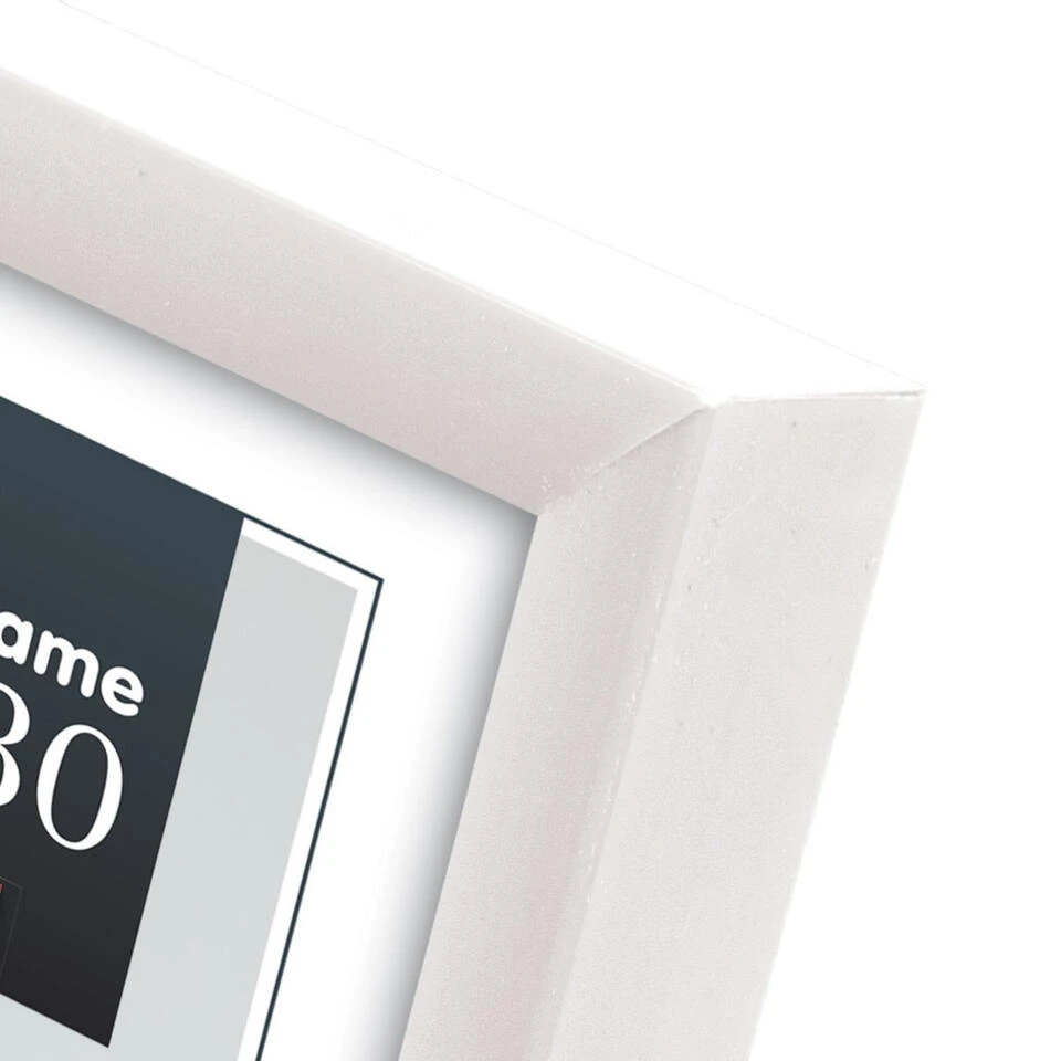 Zep Fotolijstje - Wit - Kunststof - Voor Foto Van 15 X 20 Cm 4 Zep Fotolijstje - Wit - Kunststof - Voor Foto Van 15 X 20 Cm - Afbeelding 2