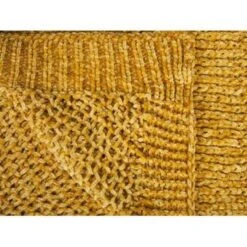 Beliani Plaid HAIFA - Geel Polyester -Merkloos Winkel d3da6eb5870d45e79f75c9325fe0760d