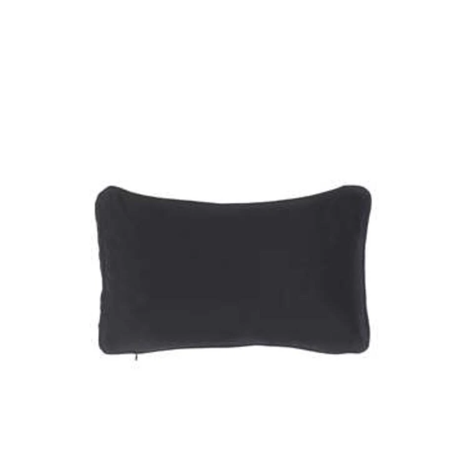 Beliani Sierkussen GUDARI - Zwart Polyester 4 Beliani Sierkussen GUDARI - Zwart Polyester - Afbeelding 2