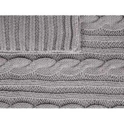 Beliani Plaid ANAMUR - Grijs Katoen -Merkloos Winkel fcdabefaf49747f282d5760a5e4de4ca