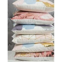 Beliani Sierkussen CLARKIA - Wit Katoen -Merkloos Winkel fda4dba3d53d4821a6504a70fd66d004