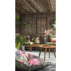 Lantaarn Finn - Naturel - Kunststof - 35xø27 Cm -Merkloos Winkel sf 54131005 9061